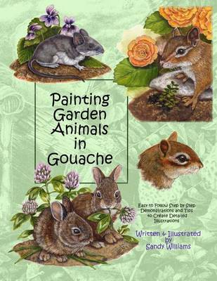 Book cover for Painting Garden Animals in Gouache