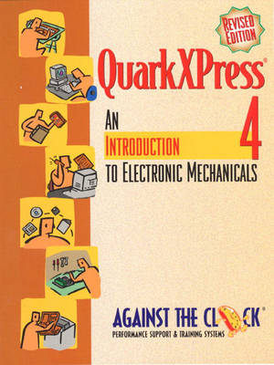 Book cover for QuarkXPress 4.0