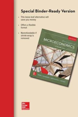 Cover of Loose-Leaf for Principles of Microeconomics, a Streamlined Approach