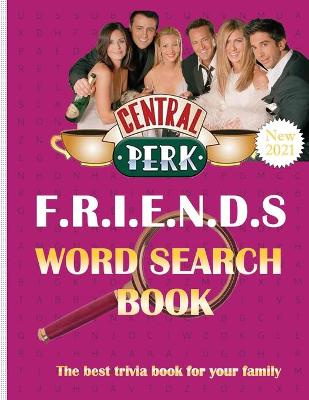 Book cover for Friends Word Search Book