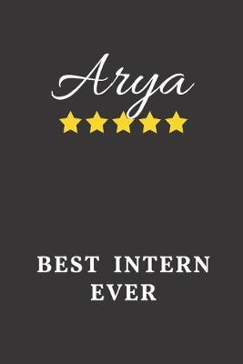 Book cover for Arya Best Intern Ever