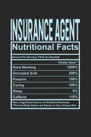 Cover of Insurance Agent Nutritional Facts