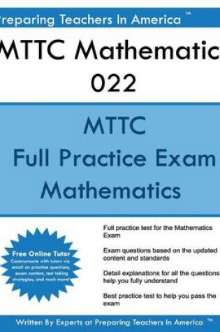 Cover of MTTC Mathematics 022