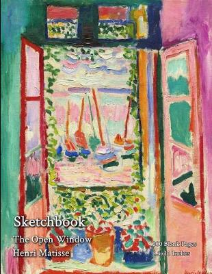 Book cover for Sketchbook - The Open Window - Henri Matisse