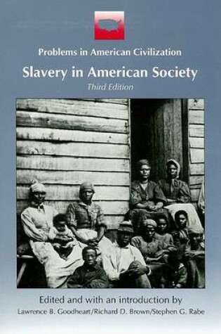 Cover of Slavery in American Society