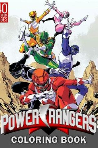 Cover of Power Rangers Coloring Book