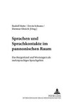 Book cover for Sprachen Und Sprachkontakte Im Pannonischen Raum