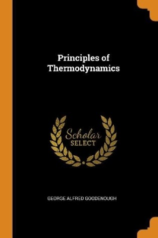 Cover of Principles of Thermodynamics