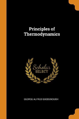 Book cover for Principles of Thermodynamics