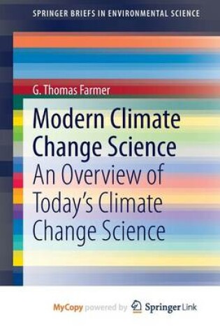 Cover of Modern Climate Change Science