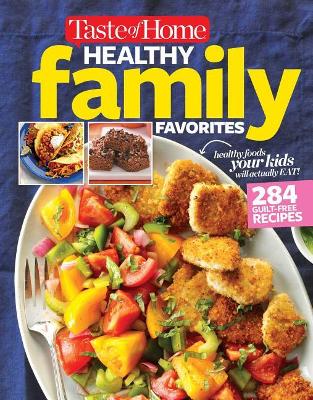 Book cover for Taste of Home Healthy Family Favorites Cookbook