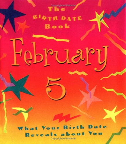 Book cover for Birth Date Book February 5