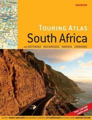 Book cover for Touring atlas of South Africa and Botswana, Mozambique, Namibia, Zimbabwe