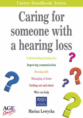 Book cover for Caring for Someone with a Hearing Loss