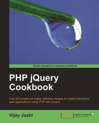 Book cover for PHP jQuery Cookbook