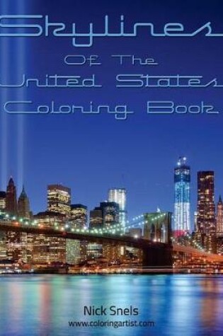 Cover of Skylines Of The United States Coloring Book