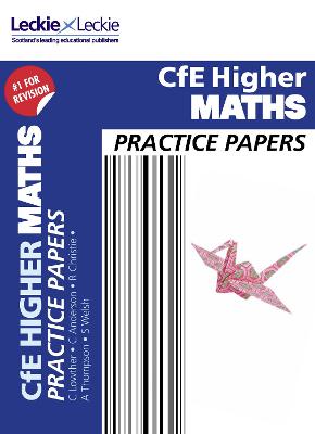 Book cover for Higher Maths Practice Papers