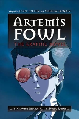 Book cover for Artemis Fowl: The Graphic Novel
