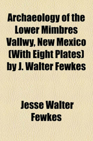 Cover of Archaeology of the Lower Mimbres Vallwy, New Mexico (with Eight Plates) by J. Walter Fewkes