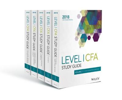 Book cover for Wiley Study Guide for 2018 Level I CFA Exam: Complete Set