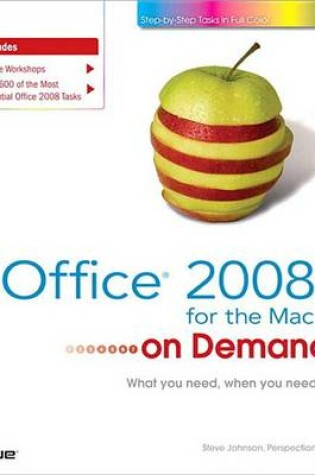 Cover of Office 2008 for the Mac on Demand