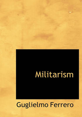 Book cover for Militarism