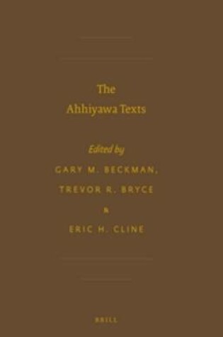 Cover of The Ahhiyawa Texts