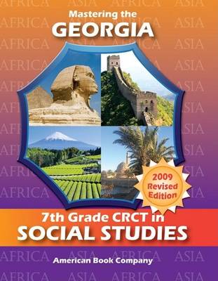 Book cover for Mastering the Georgia 7th Grade Crct in Social Studies