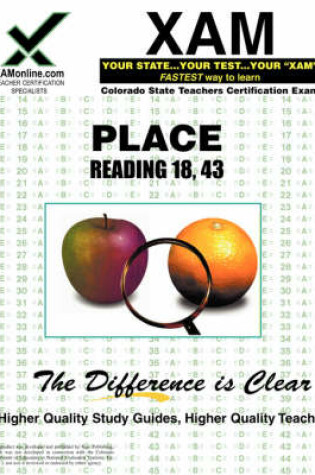 Cover of Place Reading 18, 43 Teacher Certification Test Prep Study Guide