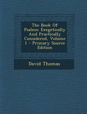 Book cover for The Book of Psalms