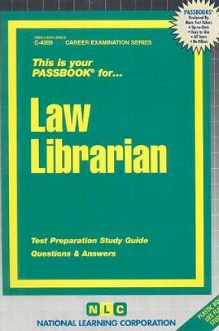 Cover of Law Librarian