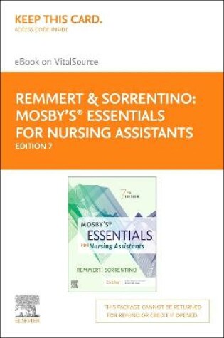 Cover of Mosby'S Essentials for Nursing Assistants - Elsevier eBook on Vitalsource (Retail Access Card)