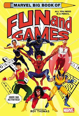 Book cover for Marvel Big Book of Fun and Games