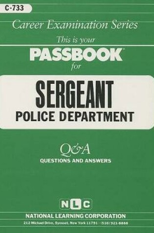 Cover of Sergeant, Police Dept.