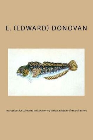 Cover of Instructions for collecting and preserving various subjects of natural history