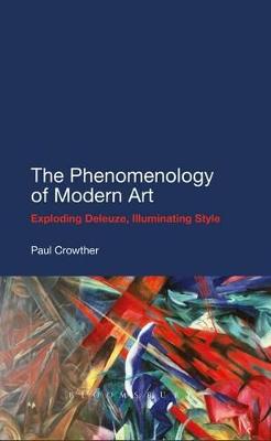 Book cover for The Phenomenology of Modern Art