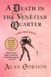Book cover for A Death in the Venetian Quarter