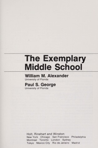 Cover of The Exemplary Middle School