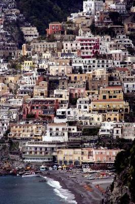 Book cover for Scenic Homes on Amalfi Coast Positano, Italy Journal