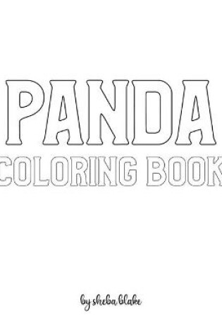 Cover of Panda Coloring Book for Children - Create Your Own Doodle Cover (8x10 Softcover Personalized Coloring Book / Activity Book)