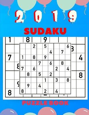 Book cover for 2019 Sudaku Puzzle Book