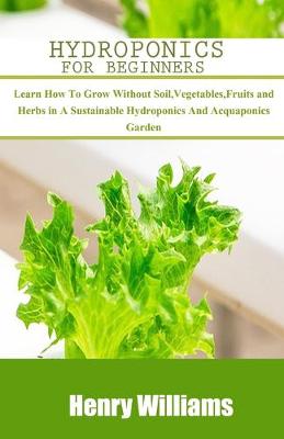 Cover of Hydroponics for Beginners