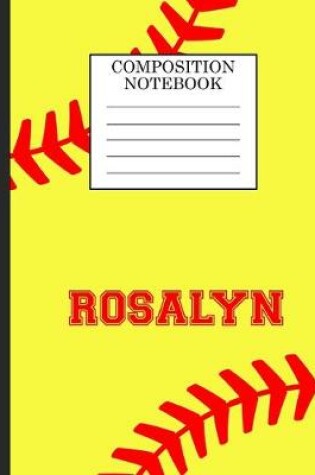 Cover of Rosalyn Composition Notebook