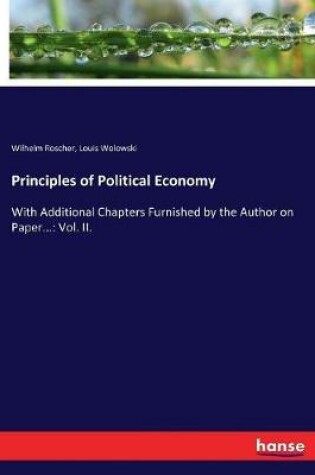 Cover of Principles of Political Economy
