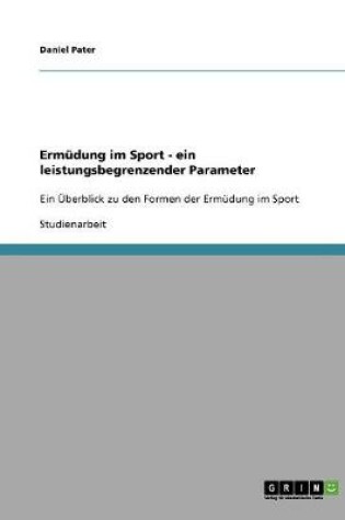 Cover of Ermudung im Sport - ein leistungsbegrenzender Parameter