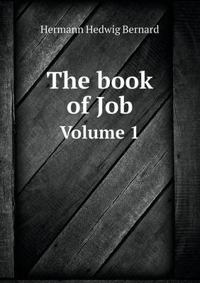 Book cover for The book of Job Volume 1