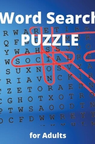 Cover of Word Search - Puzzles for Adults