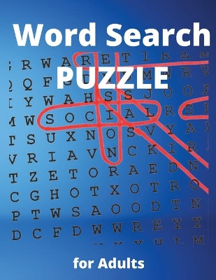 Book cover for Word Search - Puzzles for Adults