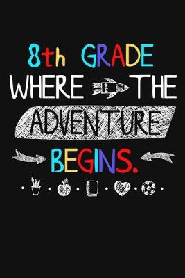 Book cover for 8th Grade Where The Adventure Begins