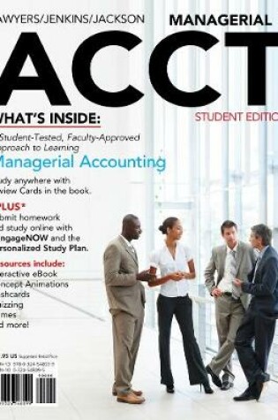 Cover of Managerial ACCT2 (with CengageNOW with eBook Printed Access Card)